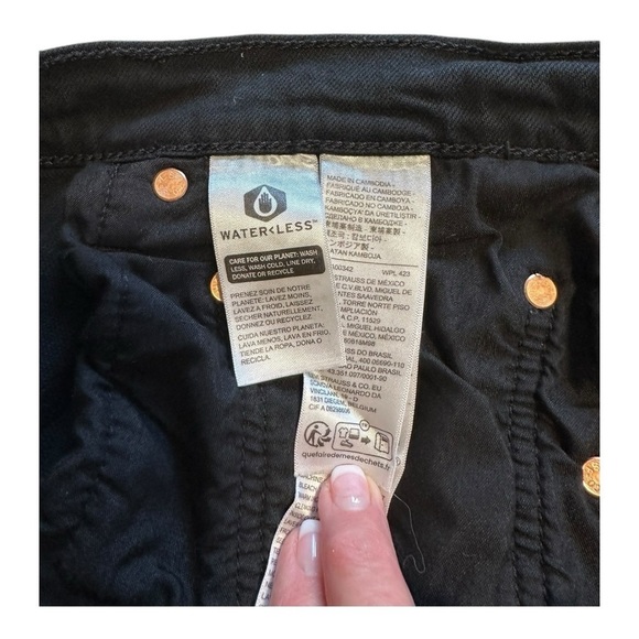 Levi’s Women’s Button Fly Ribcage Straight Ankle Jeans - Size 34 - Picture 8 of 15